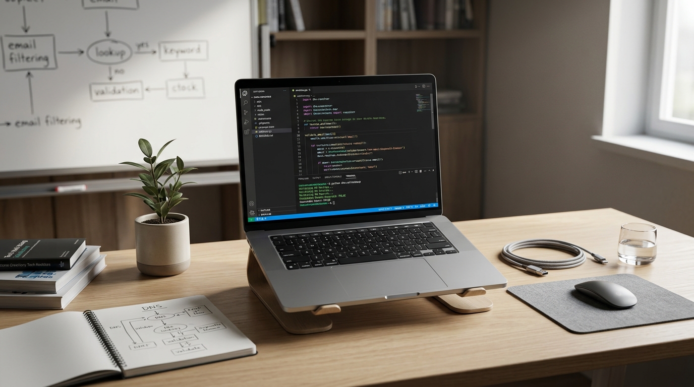 Building a Python Script to Detect Disposable Emails via MX Records