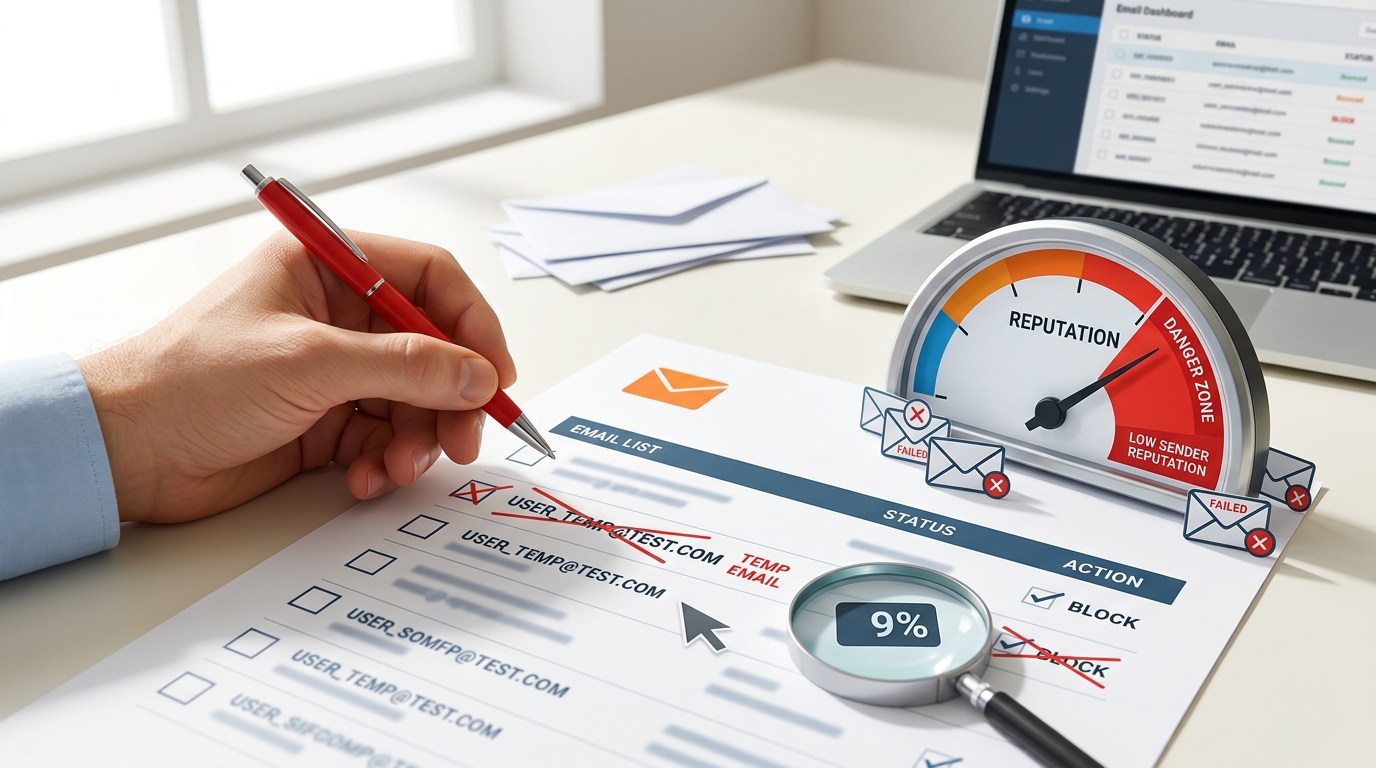 Why Temporary Emails are the #1 Reason for High Hard Bounce Rates